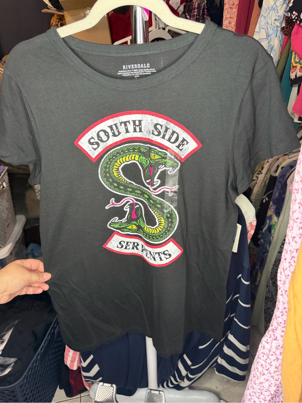 South Side Serpents Graphic Tee - Black - Picture 2 of 3
